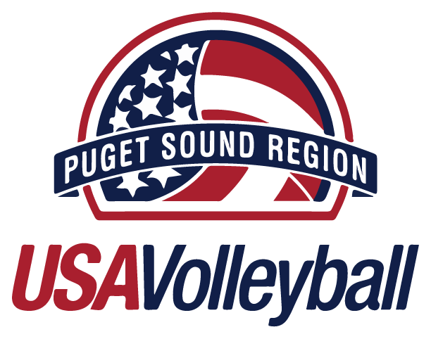 Puget Sound Region Volleyball logo